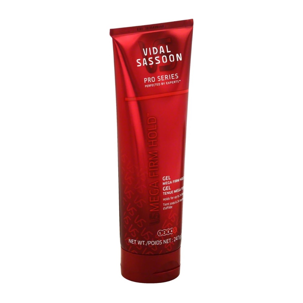 Vidal Sassoon Pro Series Mega Firm Hold Gel 5 Nearly Full 8.71 oz Max 24 Hour